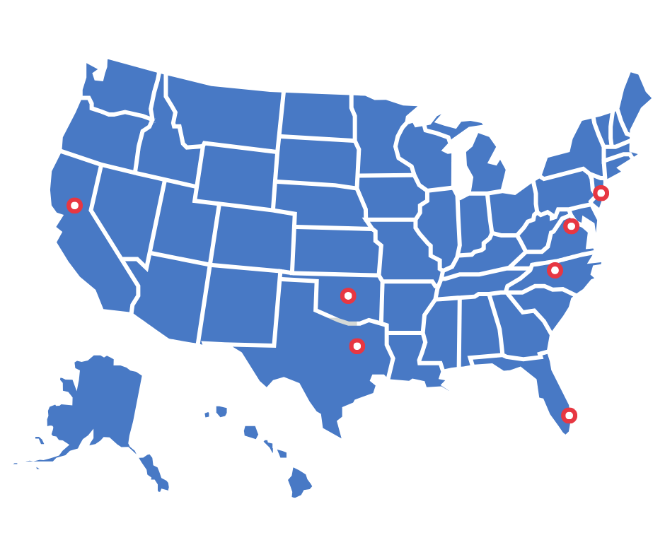 USMC Locations Map 2024